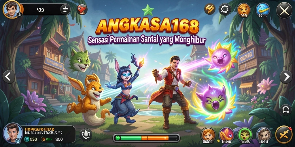 Tampilan gameplay ANGKASA168 yang seru dan menarik.