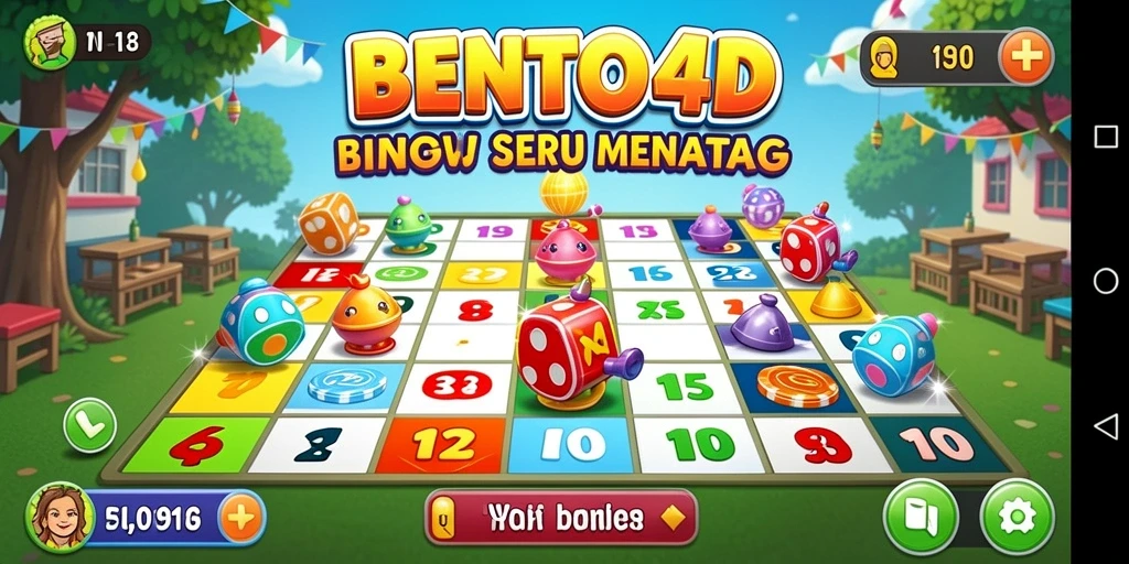 Tampilan gameplay BENTO4D yang seru dengan banyak pemain aktif.