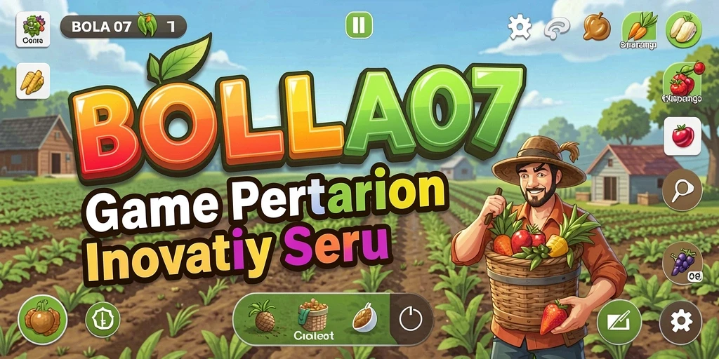 Gameplay menarik dari BOLA07 dengan elemen pertanian yang seru.