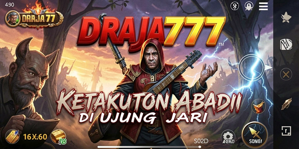 Gameplay DRAJA777 yang menegangkan dan menyeramkan.