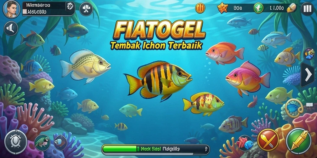 Tangkapan layar menampilkan keseruan gameplay Tembak Ikan yang menegangkan.