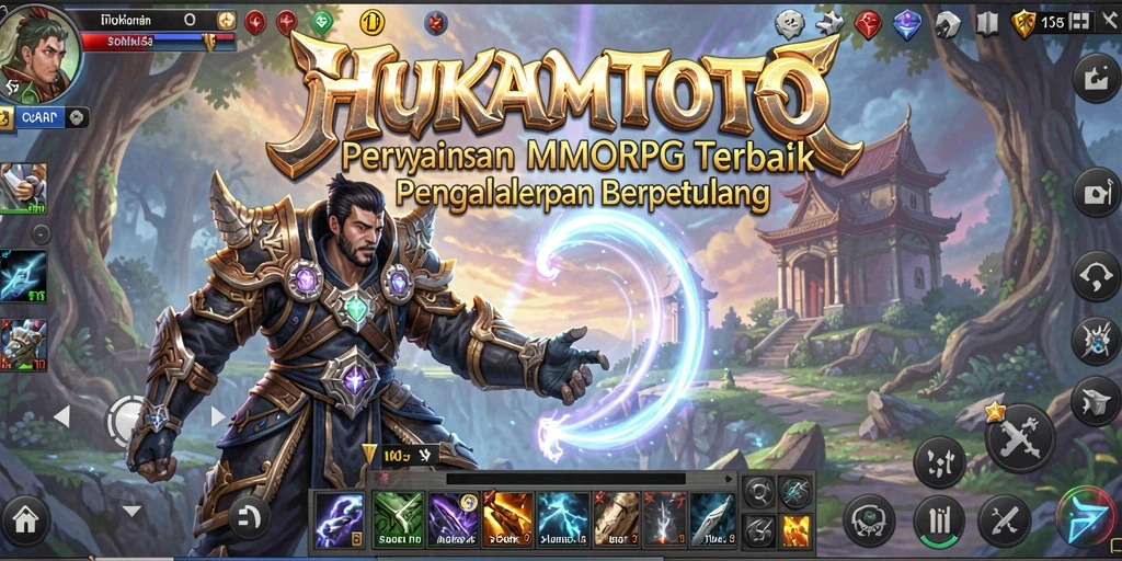 Gameplay seru di HUKUMTOTO saat melawan monster bersama teman.