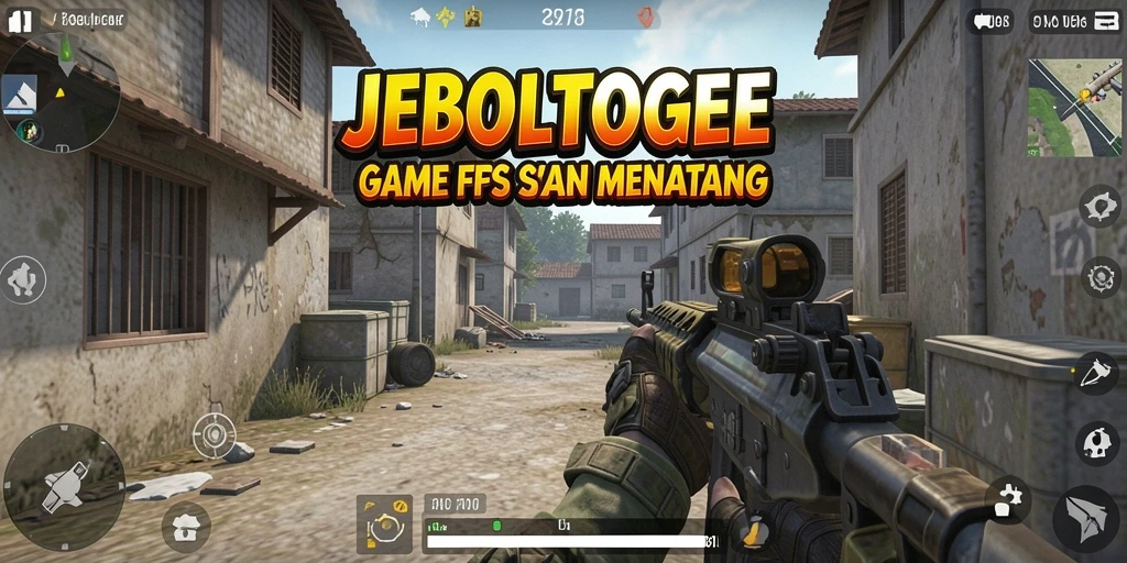 Tampilan gameplay seru dari JEBOLTOGEL dengan aksi FPS yang intens.