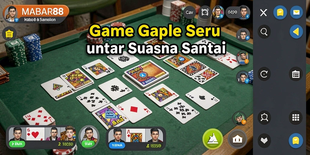 Tampilan gameplay MABAR88 yang penuh warna dan seru.