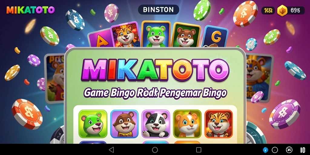 Gameplay seru Bingo di MIKATOTO, penuh keseruan dan tantangan.