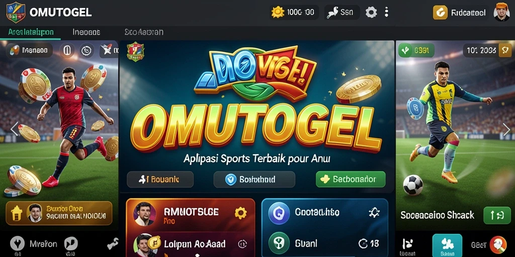 Tampilan gameplay OMUTOGEL yang intuitif dan menarik.
