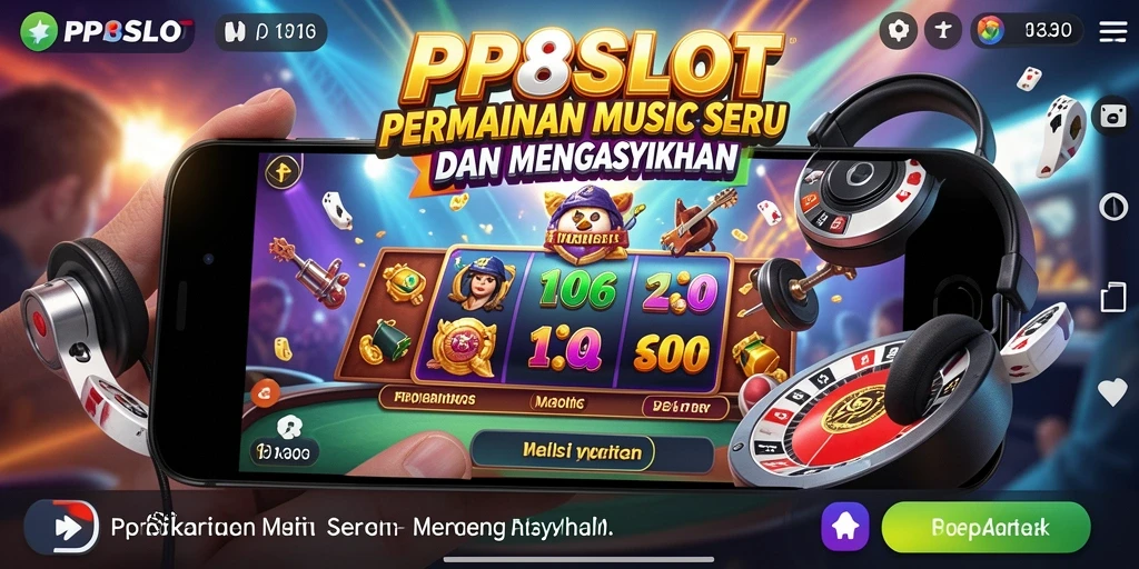 Screenshot gameplay menarik dari PP8SLOT - permainan musik yang seru.