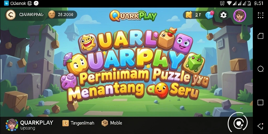 Tampilkan gameplay menarik dan menantang dari QUARKPLAY.