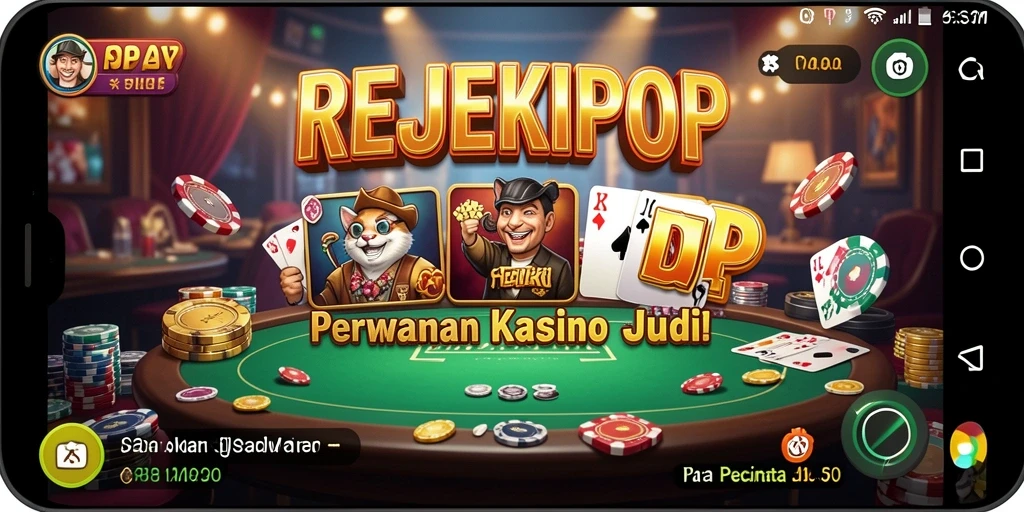 Tampilan gameplay seru di REJEKIPOP dengan grafis menawan.