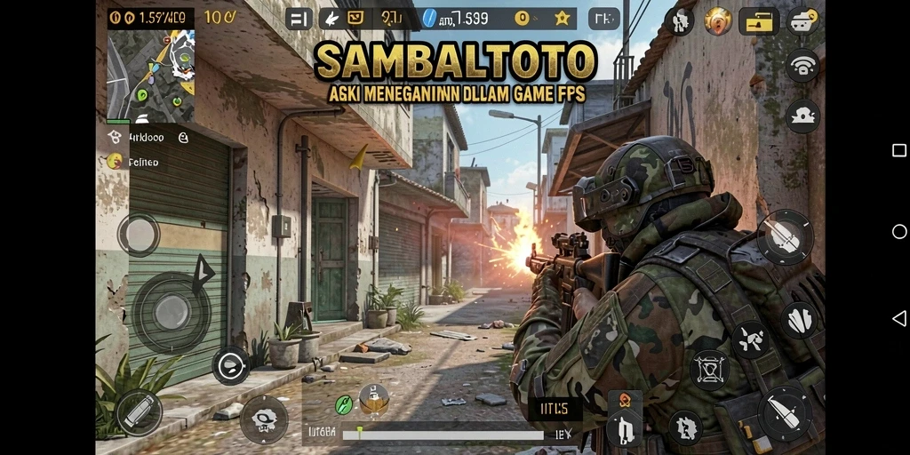 Tangkap aksi seru dari permainan FPS di SAMBALTOTO.