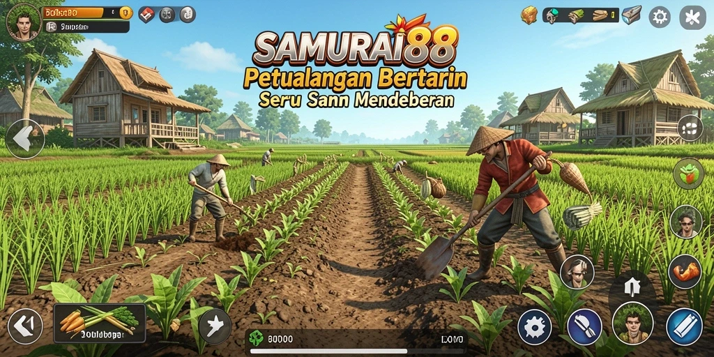 Tampilan menarik dari gameplay <strong>SAMURAI88</strong> yang memukau dan penuh warna.