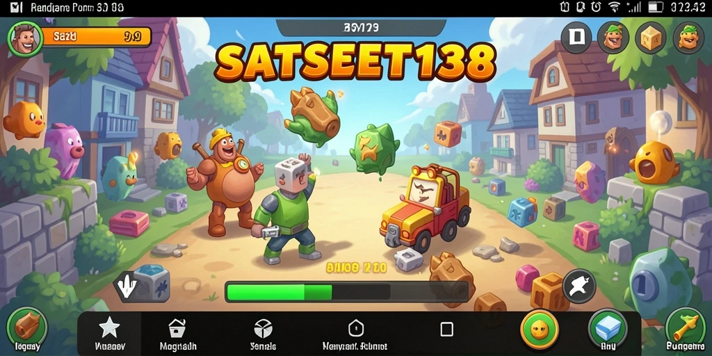 Screenshot SATSET138 menampilkan gameplay seru dan warna-warni dari teka-teki.