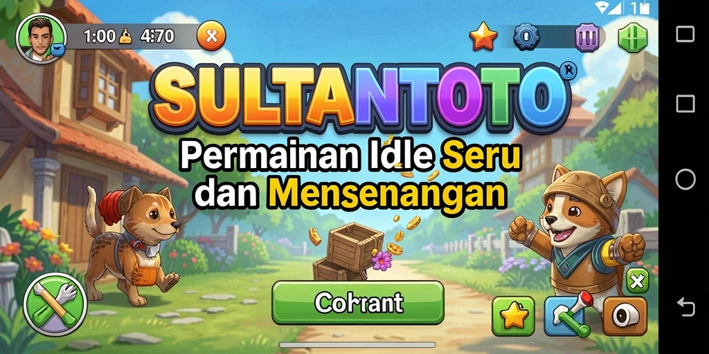 Tampilan menarik dari gameplay SULTANTOTO yang seru.