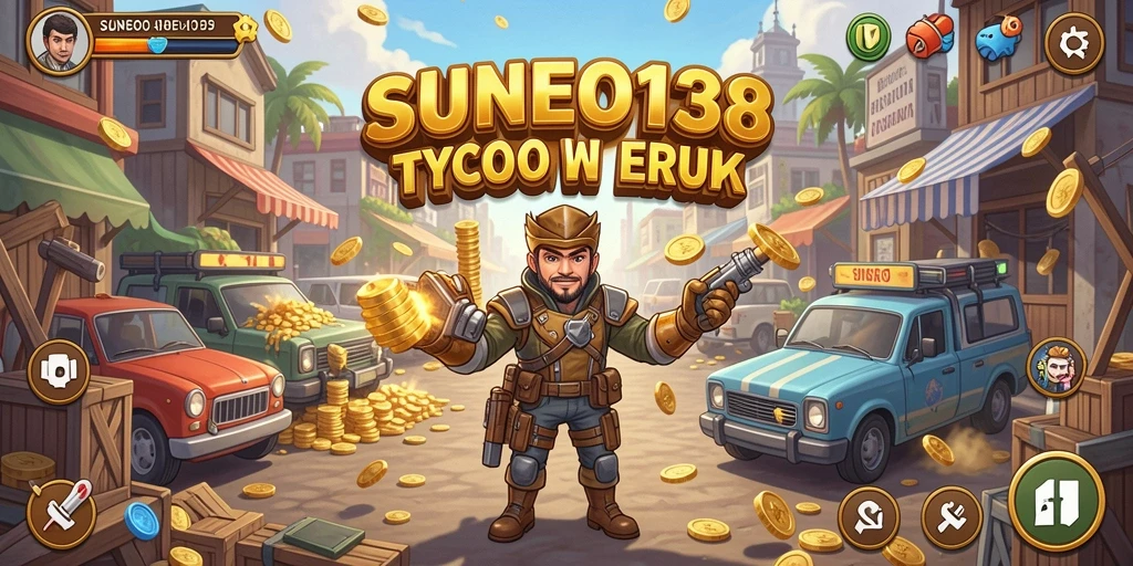 Screenshot utama SUNEO138 menunjukkan gameplay Tycoon yang menarik.