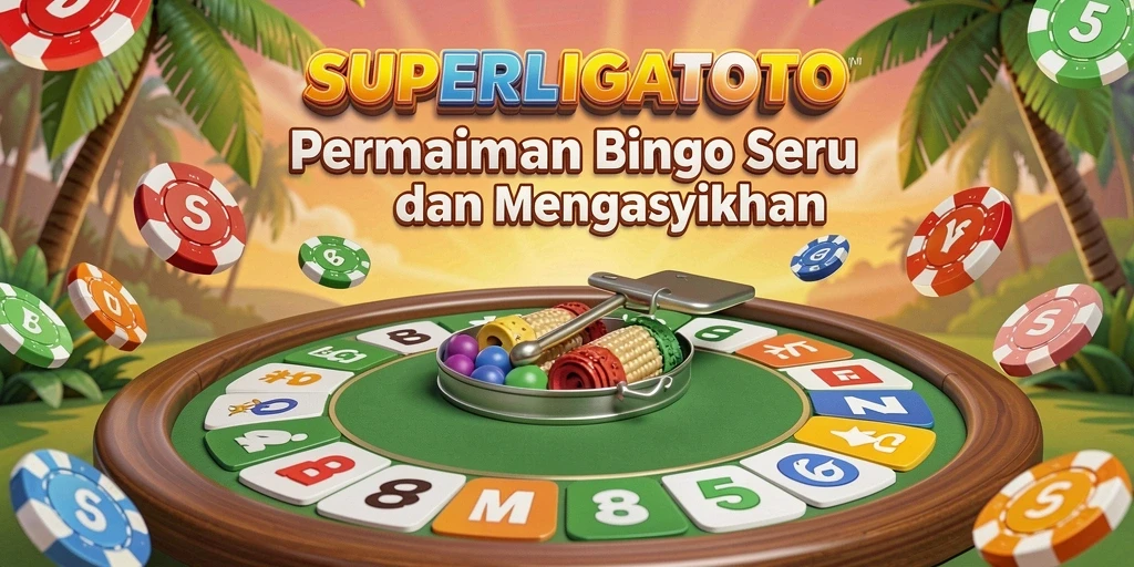 Tampilan gameplay seru dalam SUPERLIGATOTO yang penuh warna.