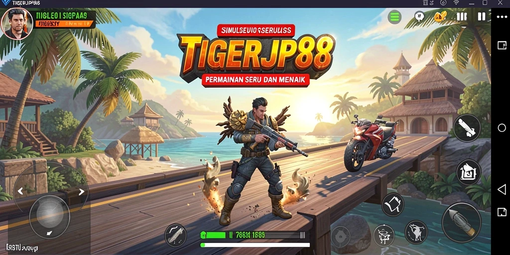 Tampilan menarik dari gameplay TIGERJP88 yang mendebarkan.