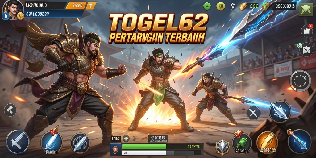 Screenshot TOGEL62 menampilkan aksi intens dalam pertempuran Battle Royale.