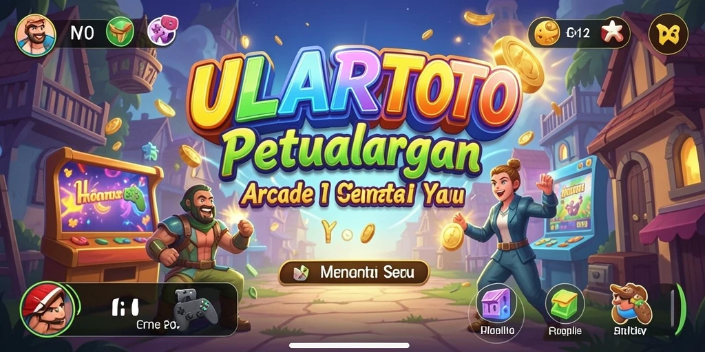 Gambaran menarik dari gameplay seru ULARTOTO di dunia arcade.