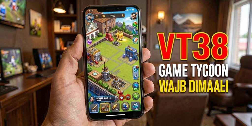 Tampilan gameplay Tycoon yang seru dan interaktif.