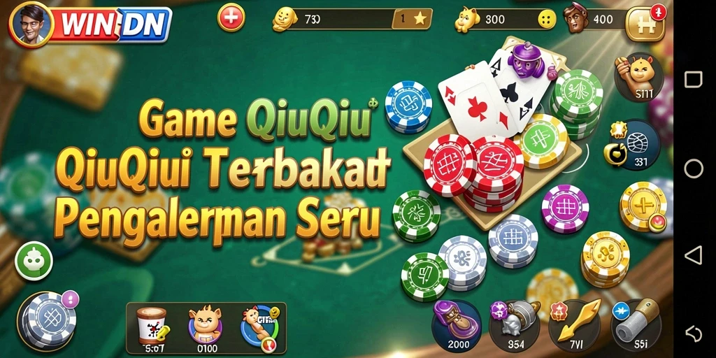 Screenshot gameplay QiuQiu yang menegangkan di WINIDN.